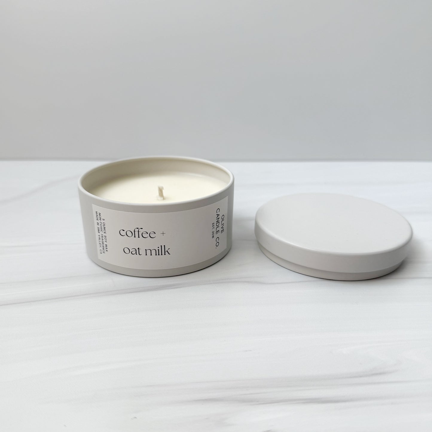 coffee + oat milk luxe tin