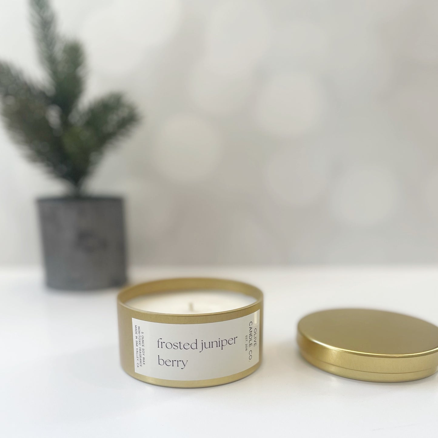 frosted juniper berry luxe tin