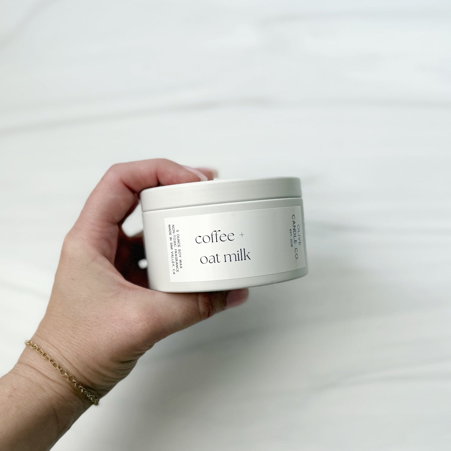 coffee + oat milk luxe tin