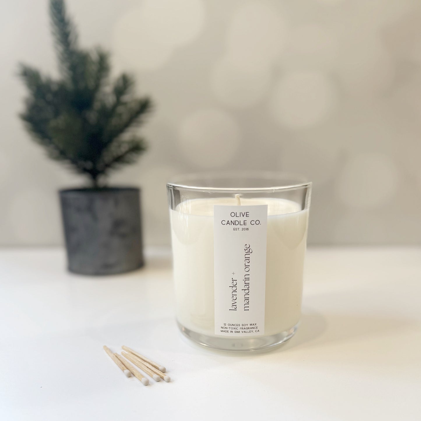 lavender + mandarin orange