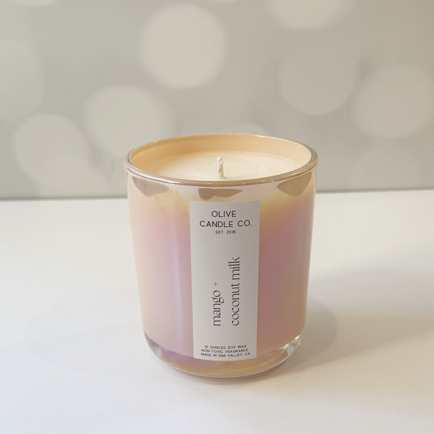 mango + coconut milk