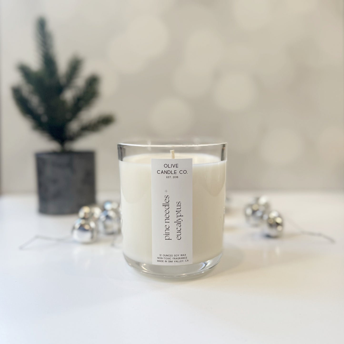 pine needles + eucalyptus