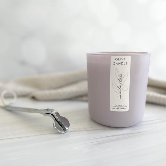 lavender + linen - Olive Candle Co.